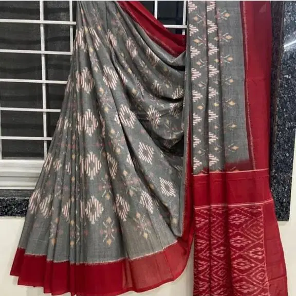 MG 427 Plain Linen Digital Printed Sarees Wholesale Market In Surat
